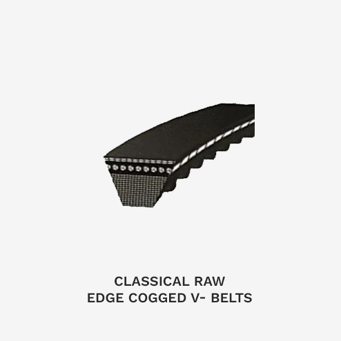 Classical Raw Edge Cogged V-Belts