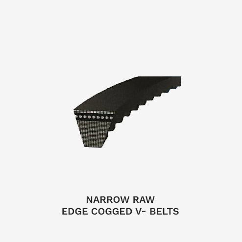 NARROW-Raw Edge Cogged V-Belts